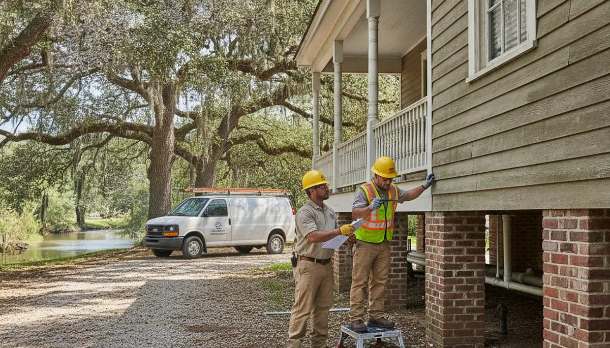 Plumber repairing a pipe in Lafayette, LA for reliable plumbing service