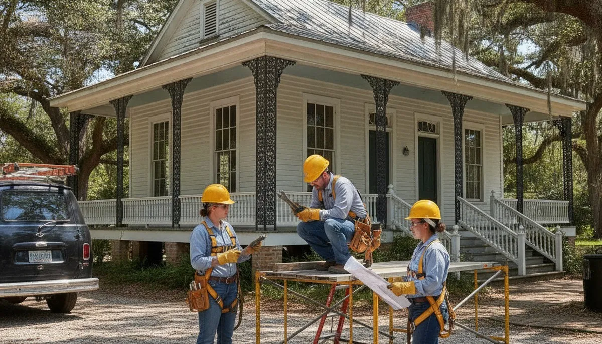 Plumber repairing a pipe in Lafayette, LA for professional plumbing repair service