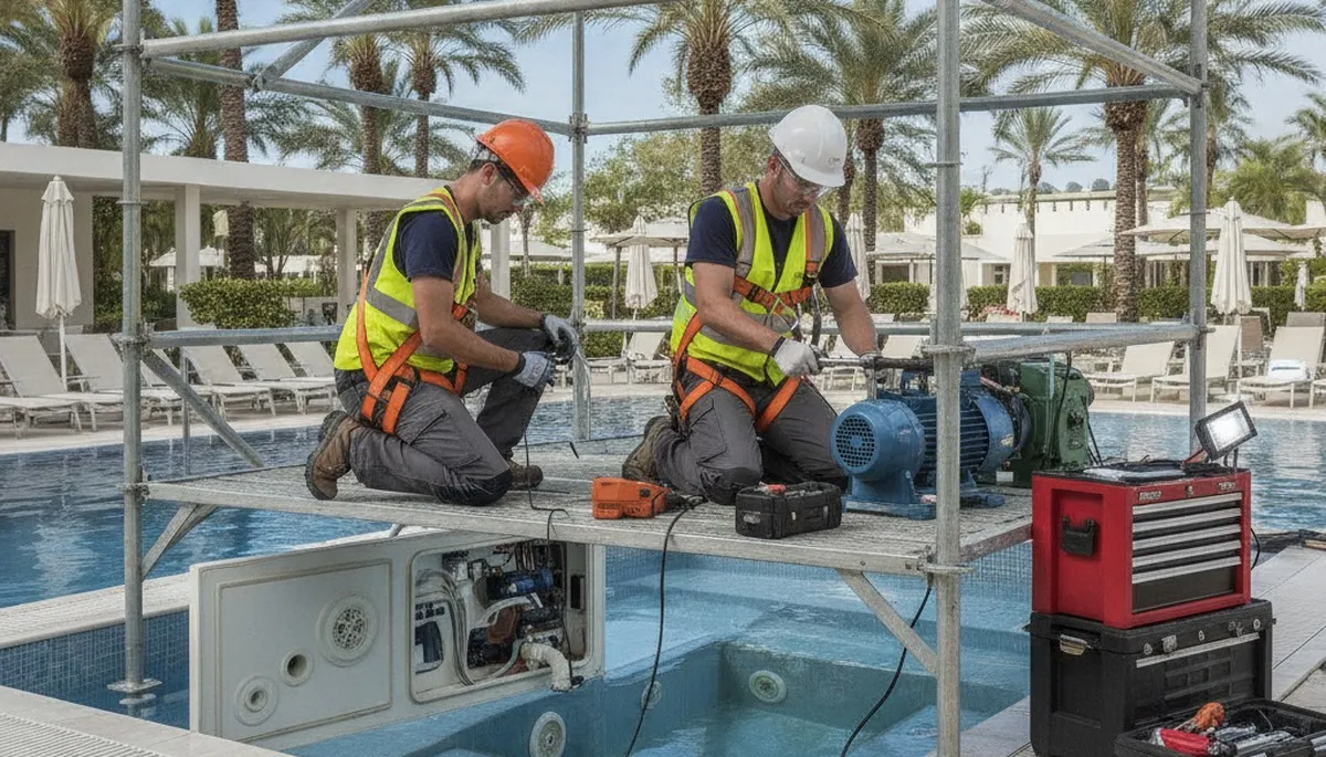 Spa repair service for Lafayette, LA homes by On Call Plumbers